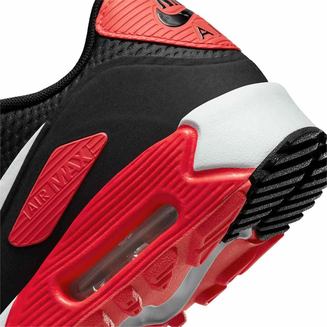 Nike Air Max 90 G Golf Shoes Iron Grey/White/Black/Infared 7 Nike Air Max 90 G Golf Shoes Iron Grey/White/Black/Infared - Image 7