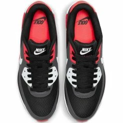 Nike Air Max 90 G Golf Shoes Iron Grey/White/Black/Infared 10 Nike Air Max 90 G Golf Shoes Iron Grey/White/Black/Infared -Cheap Golf Apparel Store nike air max 90 g golf shoes iron grey white cu9978 010 top itempicture