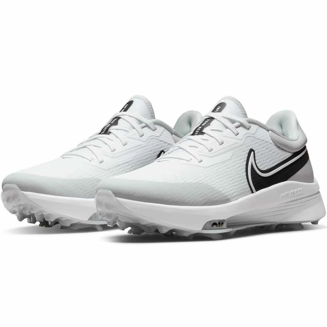 Nike Air Zoom Infinity Tour NEXT% Golf Shoes White/Black/Grey Fog 3 Nike Air Zoom Infinity Tour NEXT% Golf Shoes White/Black/Grey Fog - Image 3
