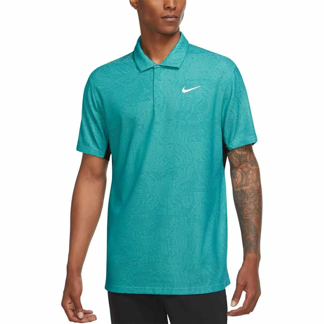 Nike Dri-FIT ADV Tiger Woods Jacquard Colorblock Polo 7 Nike Dri-FIT ADV Tiger Woods Jacquard Colorblock Polo - Image 7