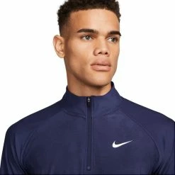 Nike Dri-FIT ADV Tour Pullover 9 Nike Dri-FIT ADV Tour Pullover -Cheap Golf Apparel Store nike dri fit adv tour pullover midnight navy white detail itempicture