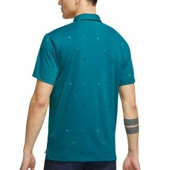 Nike Dri-FIT Player Heritage Print Polo -Cheap Golf Apparel Store nike dri fit player heritage print polo bright spruce back itempicture