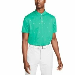 Nike Dri-FIT Player Heritage Print Polo -Cheap Golf Apparel Store nike dri fit player heritage print polo neptune green itempicture