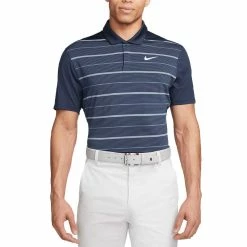 Nike Dri-FIT TW Striped Polo -Cheap Golf Apparel Store nike dri fit tw striped polo midnight navy itempicture