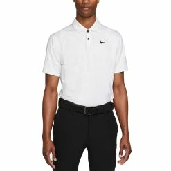Nike Dri-FIT Vapor Stripe Polo -Cheap Golf Apparel Store nike dri fit vapor stripe polo white itempicture