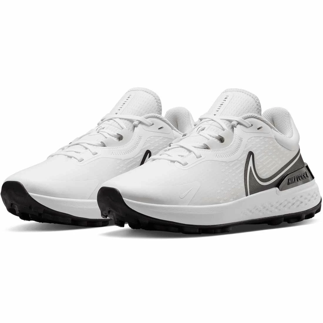 Nike Infinity Pro 2 Golf Shoes White/Black/Photon Dust/Igloo 3 Nike Infinity Pro 2 Golf Shoes White/Black/Photon Dust/Igloo - Image 3