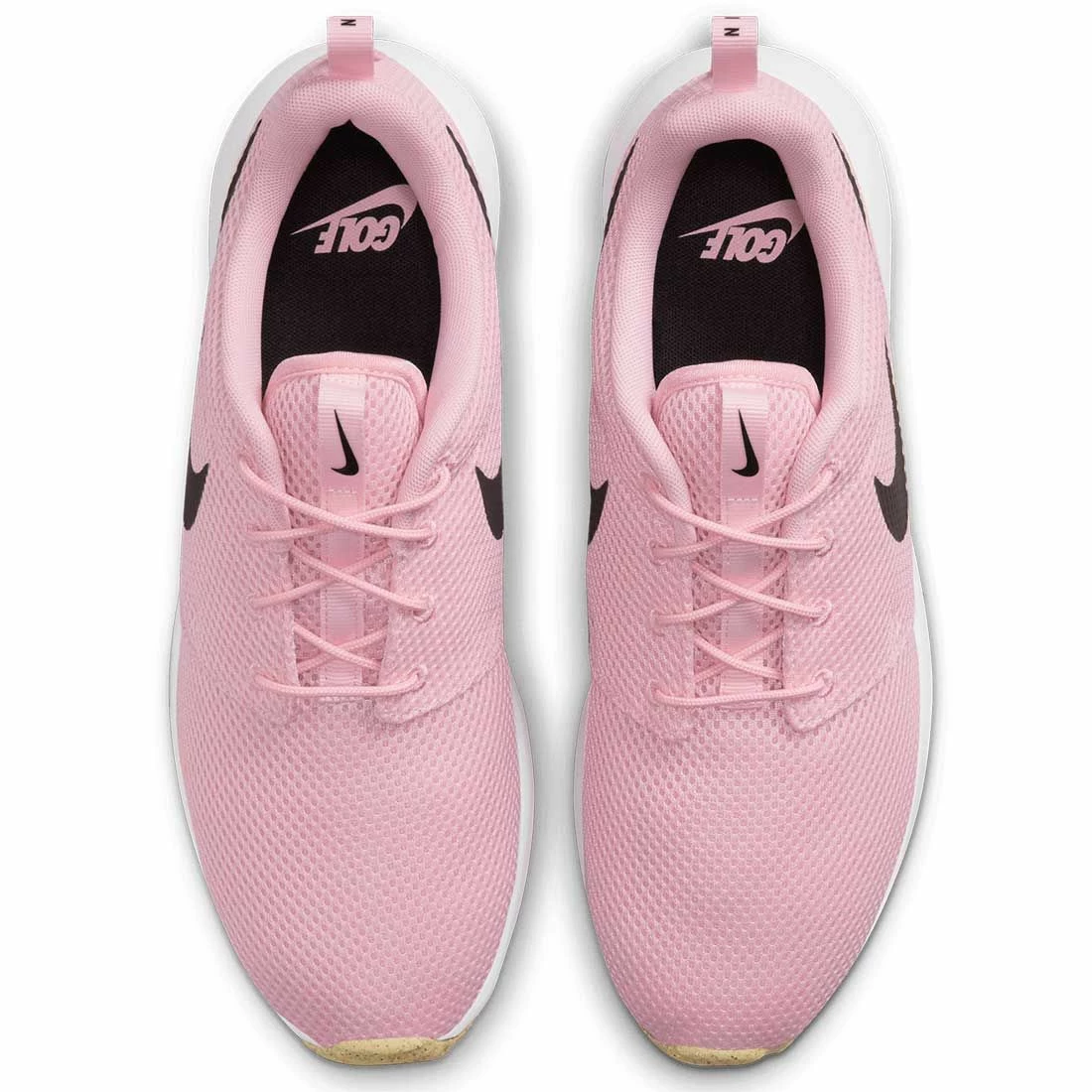 Nike Unisex Roshe G Next Nature Golf Shoes Soft Pink/Black/White 4 Nike Unisex Roshe G Next Nature Golf Shoes Soft Pink/Black/White - Image 4