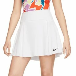 Nike Women's Dri-FIT Advantage Club Skirt -Cheap Golf Apparel Store nike womens dri fit advantage club skirt white front itempicture