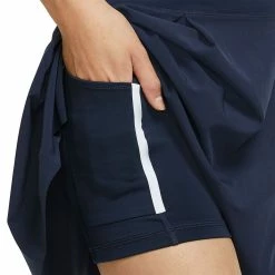 Nike Women's Dri-FIT Long Golf Skort 11 Nike Women's Dri-FIT Long Golf Skort -Cheap Golf Apparel Store nike womens dri fit long golf skort obsidian detail itempicture