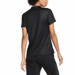 Nike Women's Dri-FIT Victory Embossed Polo 10 Nike Women's Dri-FIT Victory Embossed Polo -Cheap Golf Apparel Store nike womens dri fit victory embossed polo black back itempicture