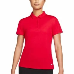 Nike Women's Dri-FIT Victory Polo 14 Nike Women's Dri-FIT Victory Polo -Cheap Golf Apparel Store nike womens dri fit victory polo dh2309 university red itempicture