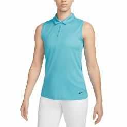 Nike Women's Dri-FIT Victory Sleeveless Polo 19 Nike Women's Dri-FIT Victory Sleeveless Polo -Cheap Golf Apparel Store nike womens dri fit victory sleeveless polo baltic blue itempicture