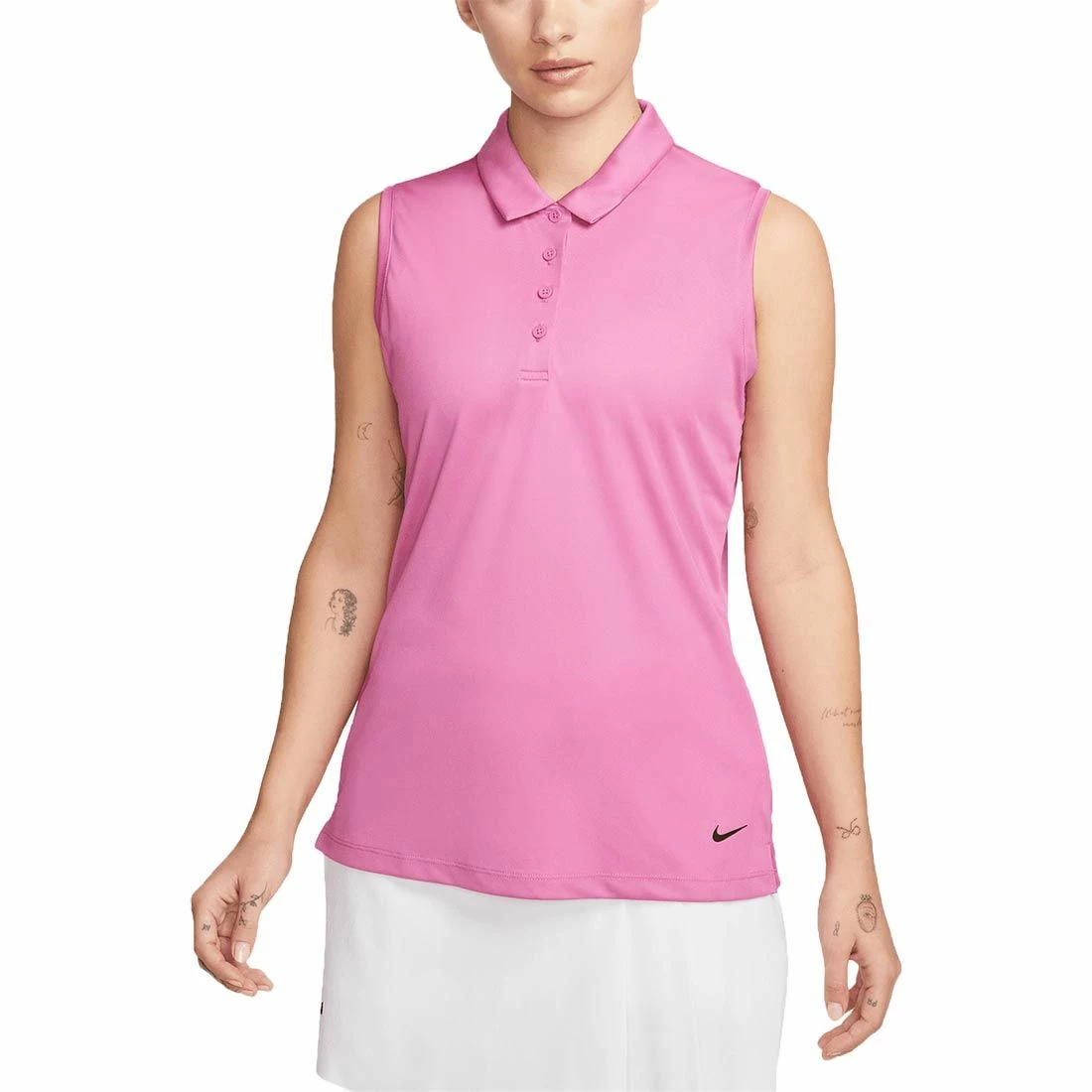 Nike Women's Dri-FIT Victory Sleeveless Polo 10 Nike Women's Dri-FIT Victory Sleeveless Polo - Image 10