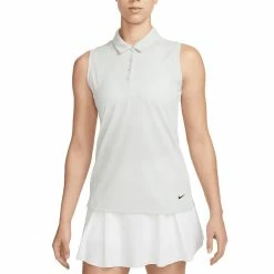 Nike Women's Dri-FIT Victory Sleeveless Polo 21 Nike Women's Dri-FIT Victory Sleeveless Polo -Cheap Golf Apparel Store nike womens dri fit victory sleeveless polo light silver itempicture