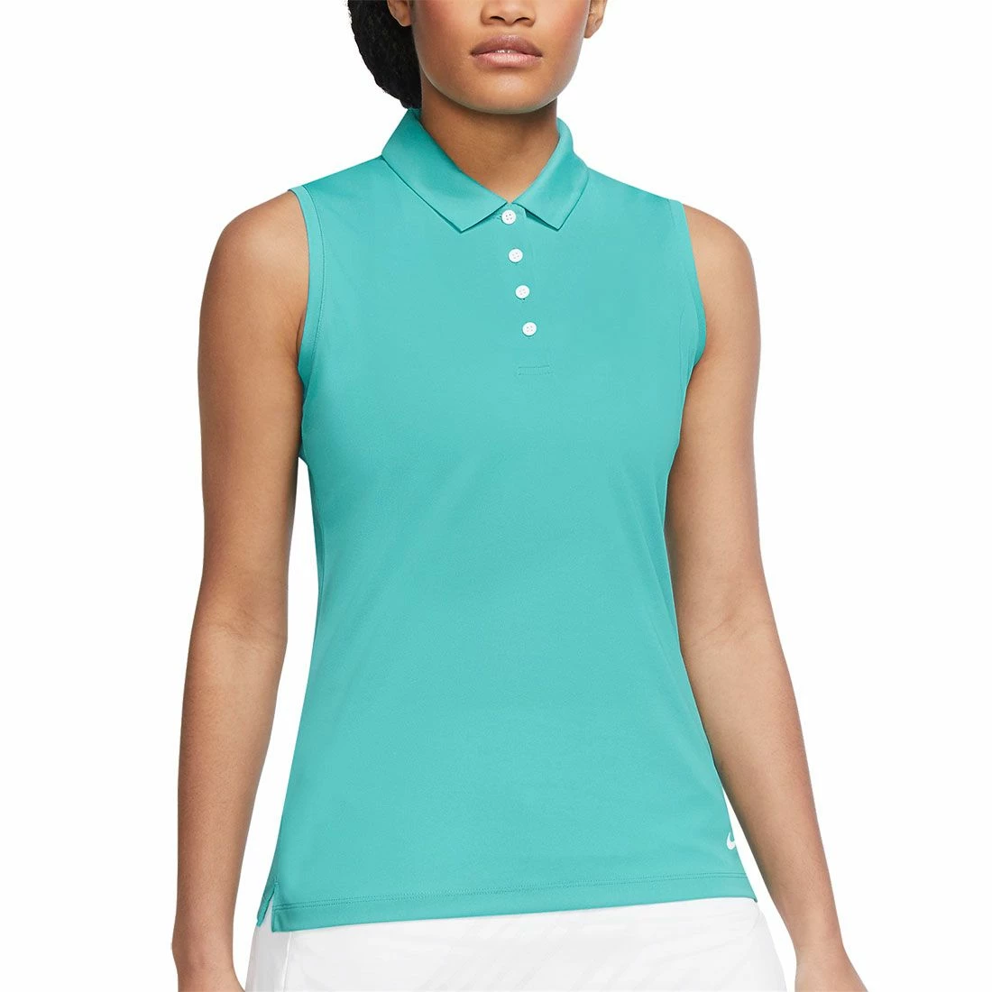 Nike Women's Dri-FIT Victory Sleeveless Polo 1 Nike Women's Dri-FIT Victory Sleeveless Polo