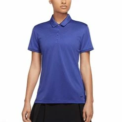 Nike Women's Dri-FIT Victory Textured Polo -Cheap Golf Apparel Store nike womens dri fit victory textured polo lapis itempicture