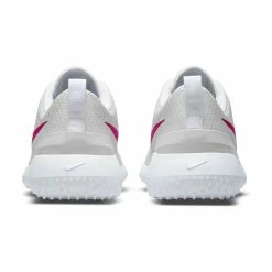 Nike Women's Roshe G Golf Shoes Photon Dust/Pink Prime -Cheap Golf Apparel Store nike womens roshe g golf shoes photon dust pink prime cd6066 004 heel itempicture