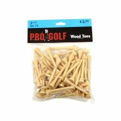 Pro Golf Discount Pro Golf 2 1/8 Inch Wood Tees -Cheap Golf Apparel Store pro golf 2 1 8 inch wood tees natural itempicture