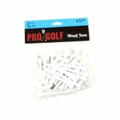 Pro Golf Discount Pro Golf 2 1/8 Inch Wood Tees -Cheap Golf Apparel Store pro golf 2 1 8 inch wood tees white itempicture