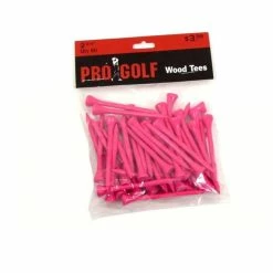Pro Golf Discount Pro Golf 2 3/4 Inch Wood Tees -Cheap Golf Apparel Store pro golf 2 3 4 inch wood tees 2 75 inch neon pink 50 pack itempicture