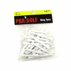 Pro Golf Discount Pro Golf 3 1/4 Inch Step Tees -Cheap Golf Apparel Store pro golf 3 1 4 inch step tees white itempicture