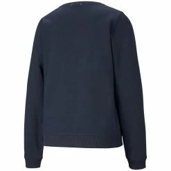 Puma Women's Cloudspun Crewneck -Cheap Golf Apparel Store puma 2021 womens cloudspun crewneck navy blazer back itempicture