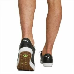 Puma Fusion Classic Golf Shoes Black 12 Puma Fusion Classic Golf Shoes Black -Cheap Golf Apparel Store puma fusion classic golf shoes black 376982 02 model2 itempicture