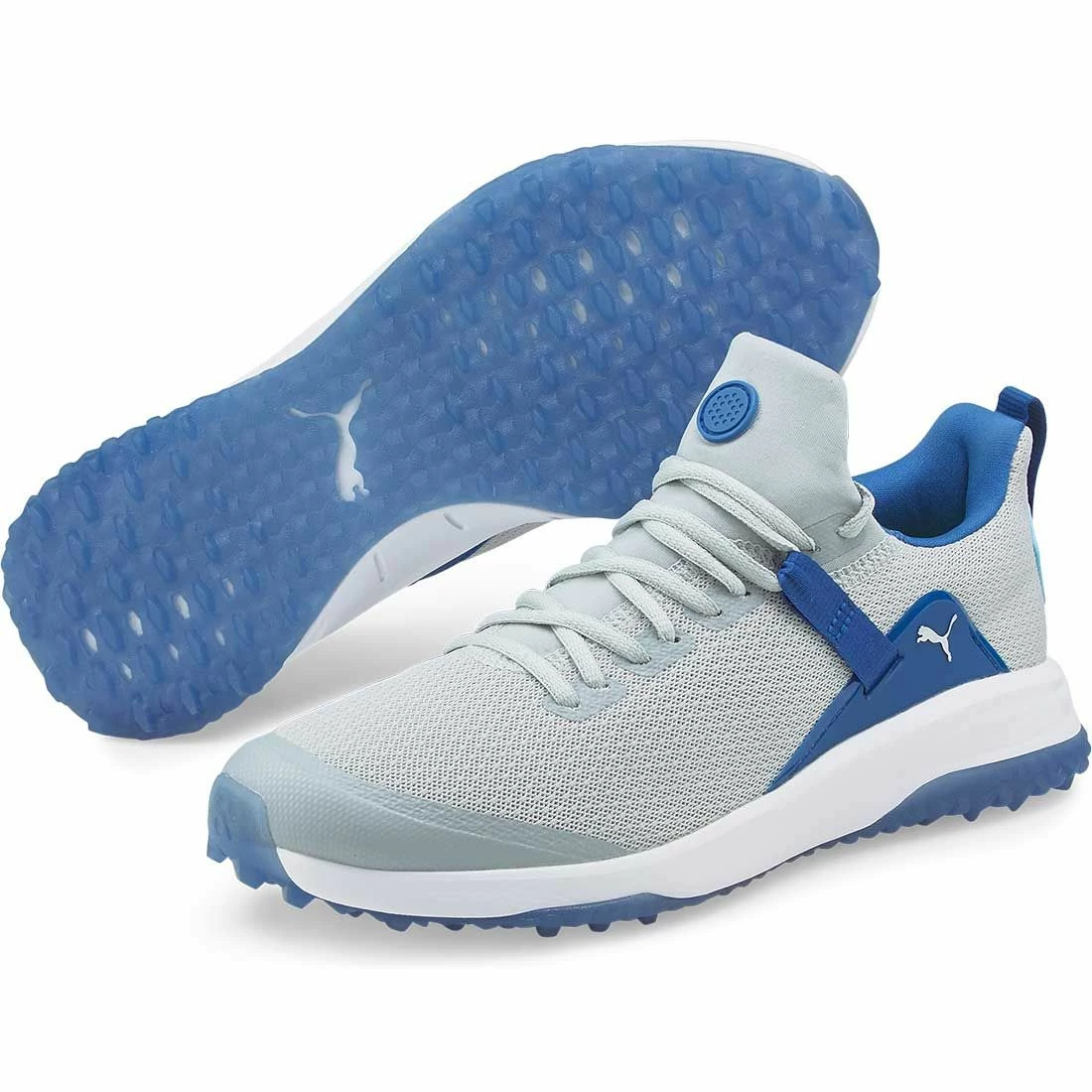 Puma Fusion EVO Golf Shoes High Rise/Bright Cobalt 3 Puma Fusion EVO Golf Shoes High Rise/Bright Cobalt - Image 3