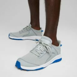 Puma Fusion Grip Golf Shoes High Rise/Silver/Team Royal -Cheap Golf Apparel Store puma fusion grip golf high rise silver team royal 377527 05 mod1 itempicture