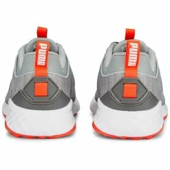 Puma Fusion Pro Golf Shoes Quarry/Silver/Red Blast 9 Puma Fusion Pro Golf Shoes Quarry/Silver/Red Blast -Cheap Golf Apparel Store puma fusion pro golf shoes quarry silver red blast 377041 01 heel itempicture