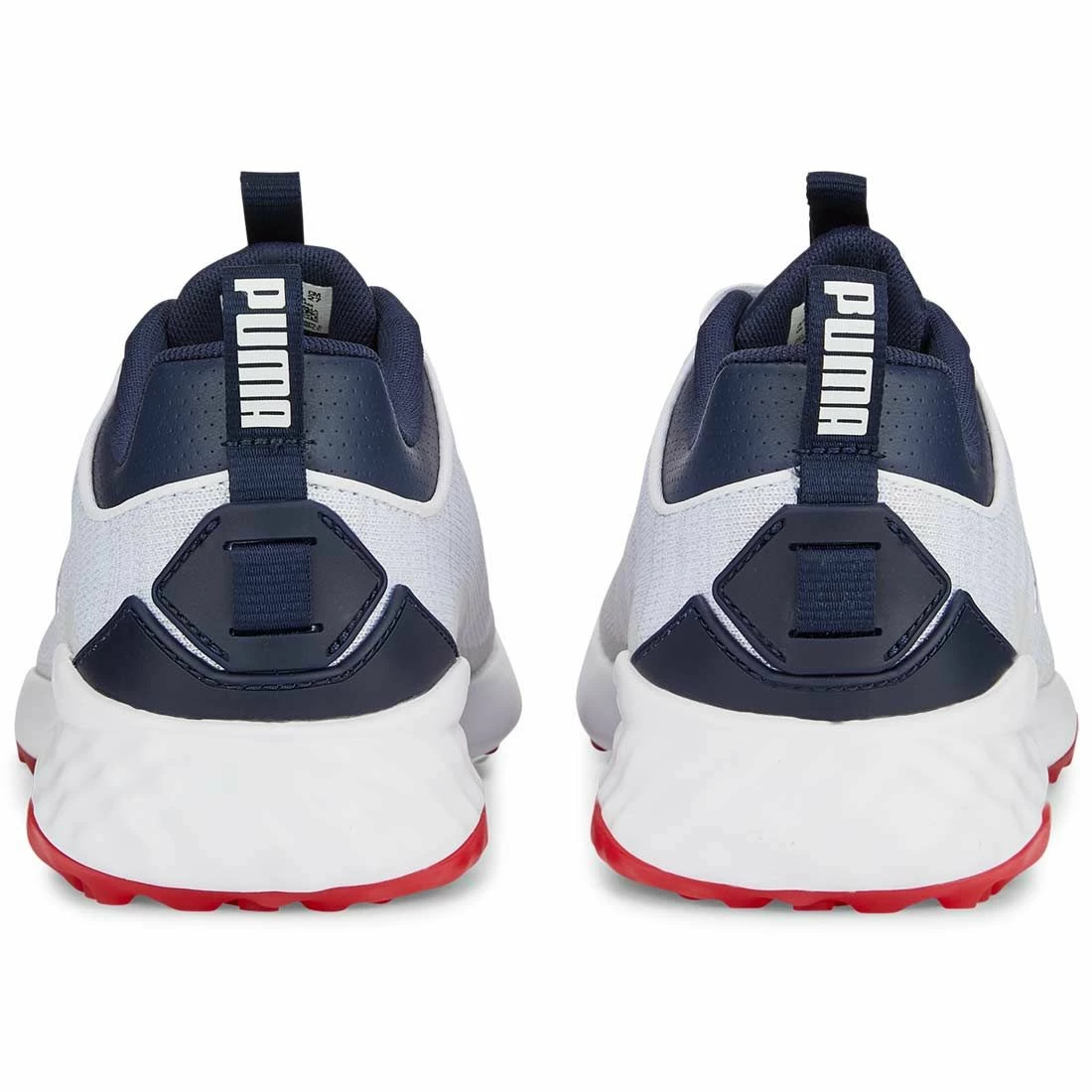 Puma Fusion Pro Golf Shoes White/Navy/For All Time Red 3 Puma Fusion Pro Golf Shoes White/Navy/For All Time Red - Image 3