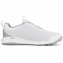 Puma Fusion Pro Golf Shoes White/Silver/High Rise 9 Puma Fusion Pro Golf Shoes White/Silver/High Rise -Cheap Golf Apparel Store puma fusion pro golf shoes white silver high rise 377041 05 profile2 itempicture