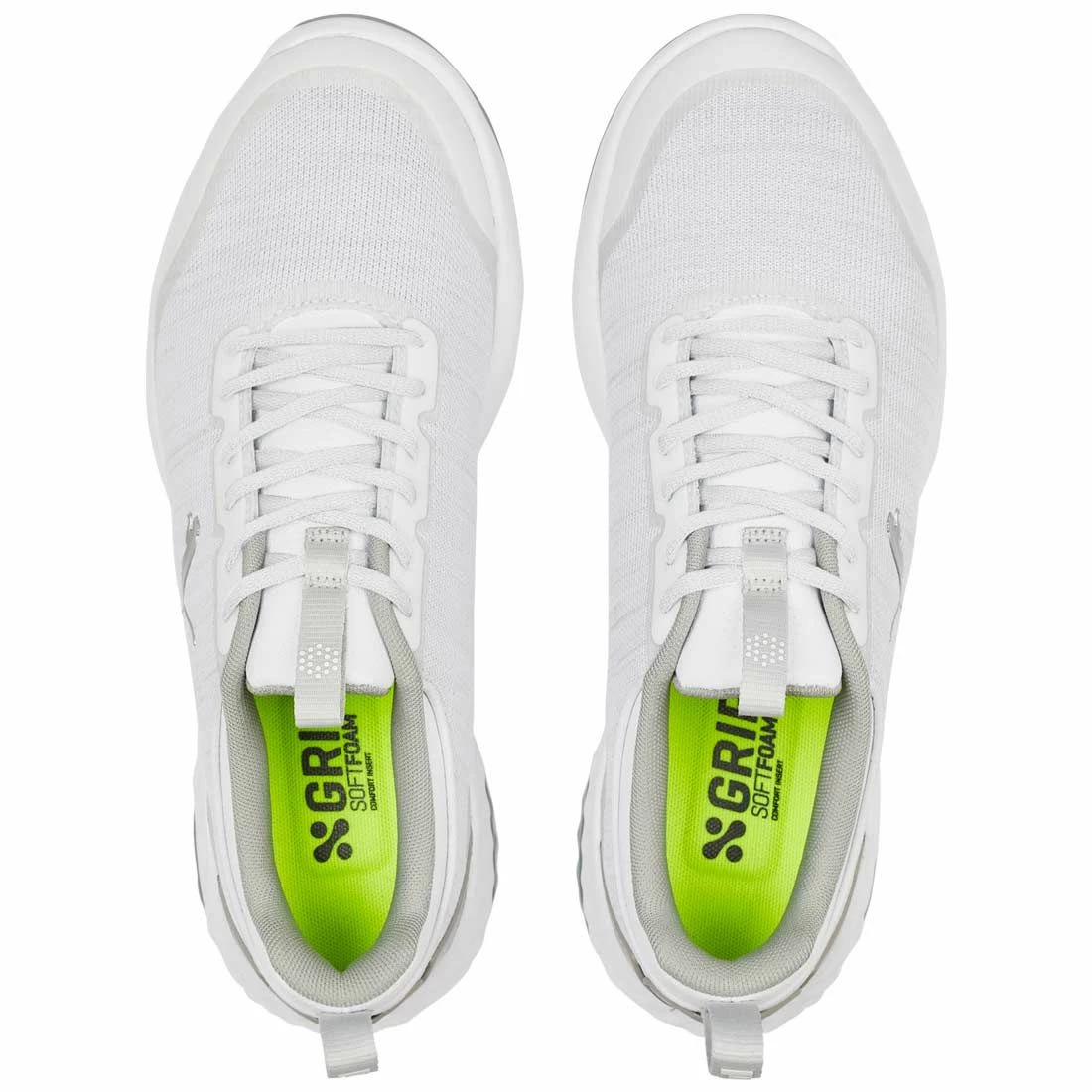 Puma Fusion Pro Golf Shoes White/Silver/High Rise 4 Puma Fusion Pro Golf Shoes White/Silver/High Rise - Image 4