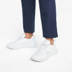 Puma GS-Fast Golf Shoes White/White 14 Puma GS-Fast Golf Shoes White/White -Cheap Golf Apparel Store puma gs fast golf shoes white white 376357 05 mod1 itempicture