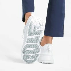 Puma GS-Fast Golf Shoes White/White 15 Puma GS-Fast Golf Shoes White/White -Cheap Golf Apparel Store puma gs fast golf shoes white white 376357 05 mod2 itempicture