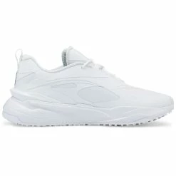 Puma GS-Fast Golf Shoes White/White 13 Puma GS-Fast Golf Shoes White/White -Cheap Golf Apparel Store puma gs fast golf shoes white white 376357 05 profile2 itempicture