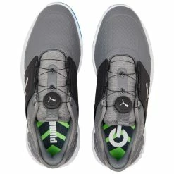 Puma Ignite Elevate Disc Golf Shoes Quiet Shade/Silver -Cheap Golf Apparel Store puma ignite elevate disc golf shoes quiet shade silver 376080 03 top itempicture