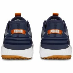 Puma Ignite Elevate Golf Shoes Navy/Silver -Cheap Golf Apparel Store puma ignite elevate golf shoes navy silver 376077 05 heel itempicture