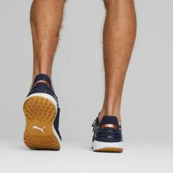 Puma Ignite Elevate Golf Shoes Navy/Silver -Cheap Golf Apparel Store puma ignite elevate golf shoes navy silver 376077 05 mod2 itempicture