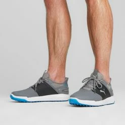 Puma Ignite Elevate Golf Shoes Quiet Shade/Silver -Cheap Golf Apparel Store puma ignite elevate golf shoes quiet shade silver 376077 03 mod1 itempicture