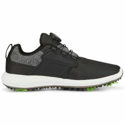 Puma Juniors Ignite PWRCAGE Golf Shoes Black/Metallic Silver 9 Puma Juniors Ignite PWRCAGE Golf Shoes Black/Metallic Silver -Cheap Golf Apparel Store puma juniors ignite pwrcage golf shoes black silver 376784 02 profile2 itempicture