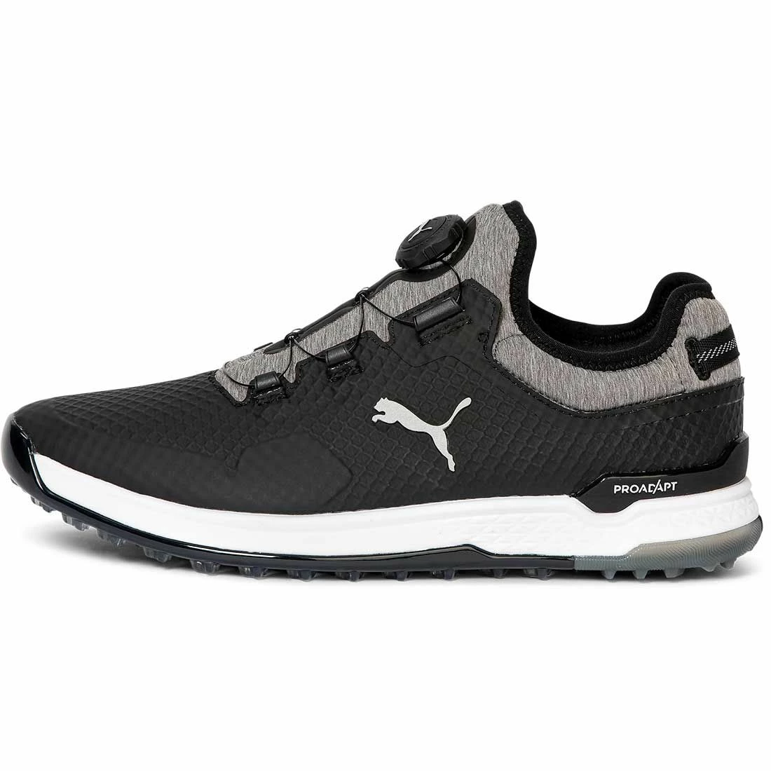Puma Proadapt Alphacat Disc Golf Shoes Black/Silver/Quiet Shade 1 Puma Proadapt Alphacat Disc Golf Shoes Black/Silver/Quiet Shade