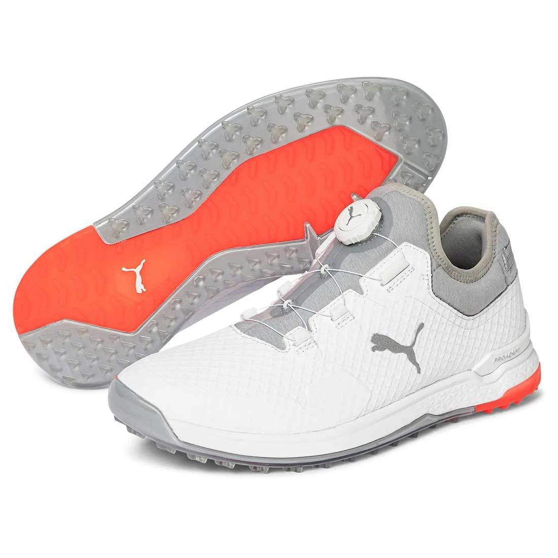 Puma Proadapt Alphacat Disc Golf Shoes White/High Rise 3 Puma Proadapt Alphacat Disc Golf Shoes White/High Rise - Image 3