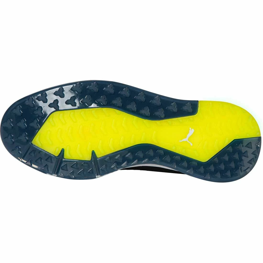 Puma Proadapt Alphacat Golf Shoes Peacoat/Silver/Safety Yellow 2 Puma Proadapt Alphacat Golf Shoes Peacoat/Silver/Safety Yellow - Image 2