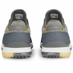 Puma Proadapt Alphacat Golf Shoes Quiet Shade/Silver/Yellow Sizzle -Cheap Golf Apparel Store puma proadapt alphacat shoes quiet shade silver yellow 195695 08 heel itempicture