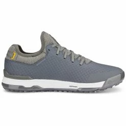 Puma Proadapt Alphacat Golf Shoes Quiet Shade/Silver/Yellow Sizzle -Cheap Golf Apparel Store puma proadapt alphacat shoes quiet shade silver yellow 195695 08 profile2 itempicture