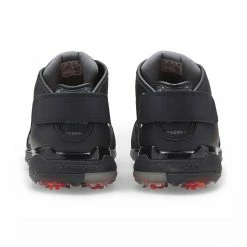 Puma PROADAPT DELTA Mid Golf Shoes Black -Cheap Golf Apparel Store puma proadapt delta mids golf shoes black heel itempicture