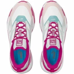 Puma Women's GS-Fast Golf Shoes White/Chalk Pink/Porcelain -Cheap Golf Apparel Store puma womens gs fast golf shoes white chalk pink porcelain top itempicture