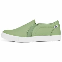 Puma Women's Tustin Fusion Slip-On Golf Shoes Dusty Green/White