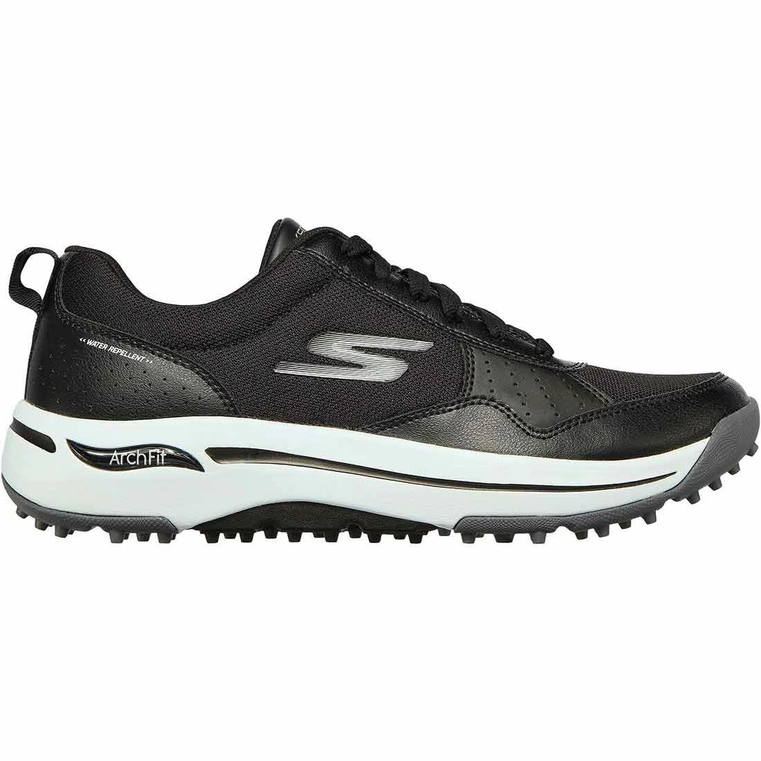 Skechers GO GOLF Arch Fit Line Up Golf Shoes Black/White 1 Skechers GO GOLF Arch Fit Line Up Golf Shoes Black/White